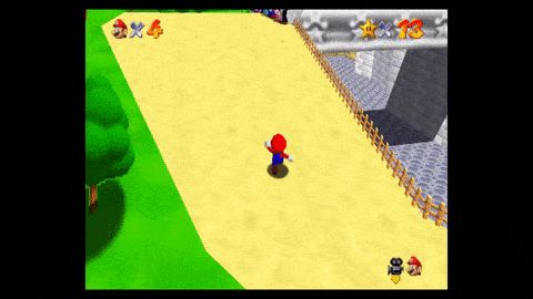 O ousado Mario 64 gratuito Online para 24 jogadores