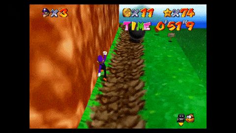 O ousado Mario 64 gratuito Online para 24 jogadores